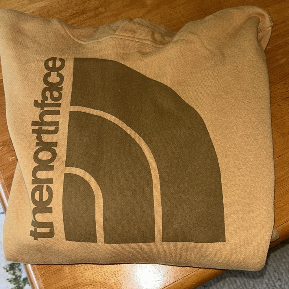 The North Face Men's Tan Hoodie. New without tags. Super soft. - Picture 4 of 4